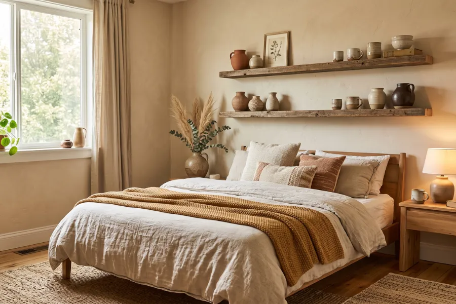 Clay ceramic decor