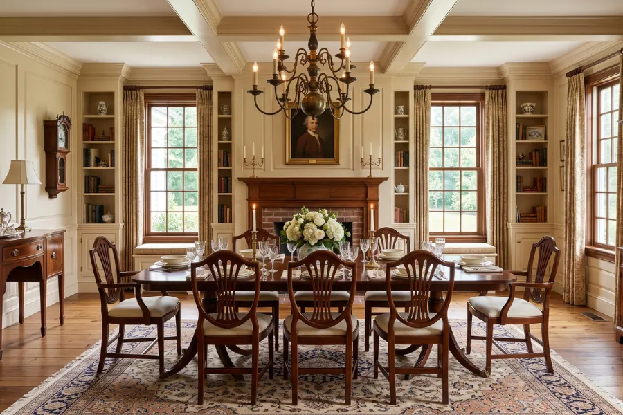 Colonial dining room