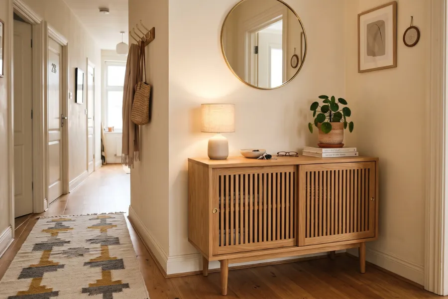 Compact sideboard cabinets