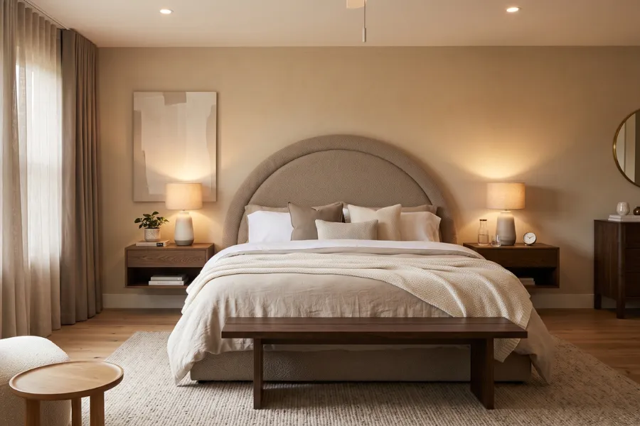 Contemporary bedroom style