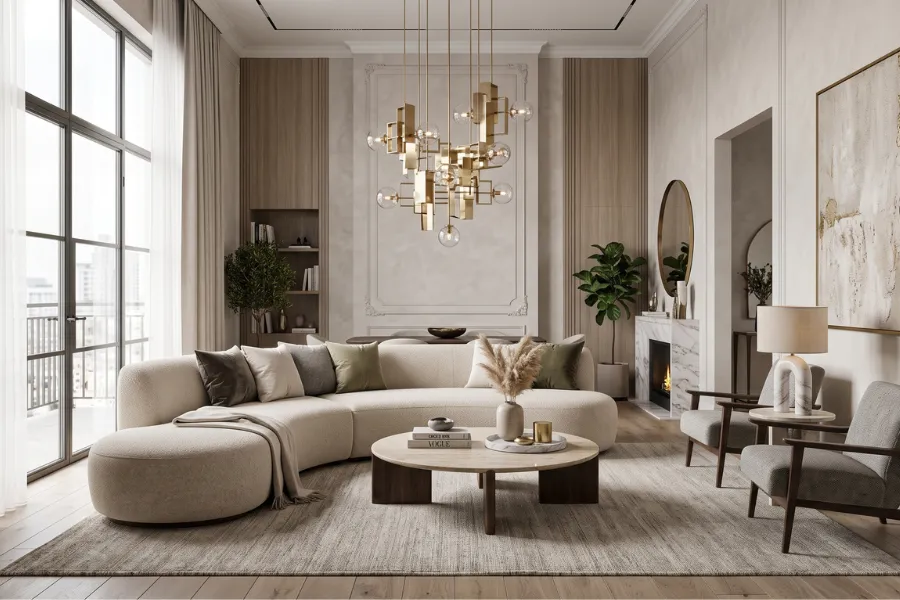 Contemporary home interior