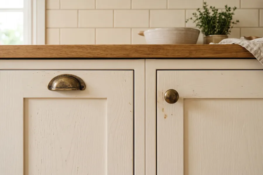 cottage kitchen shaker cabinet style