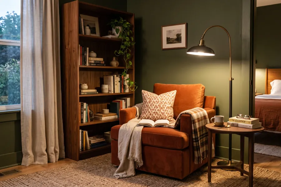 reading nook corner