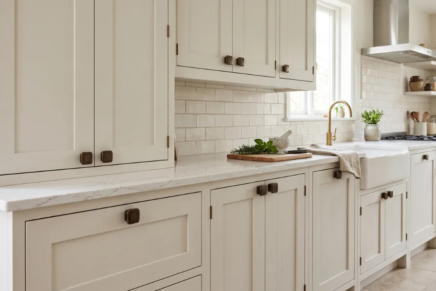 Square shaped cabinet pulls