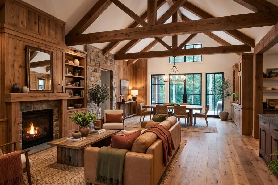 Craftsman interior design overview