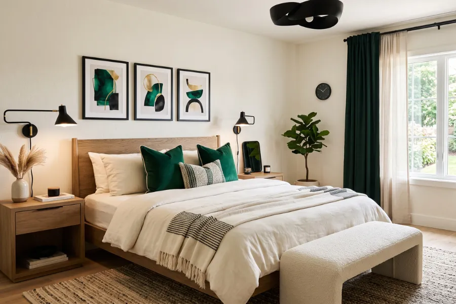 velvet accent pillows