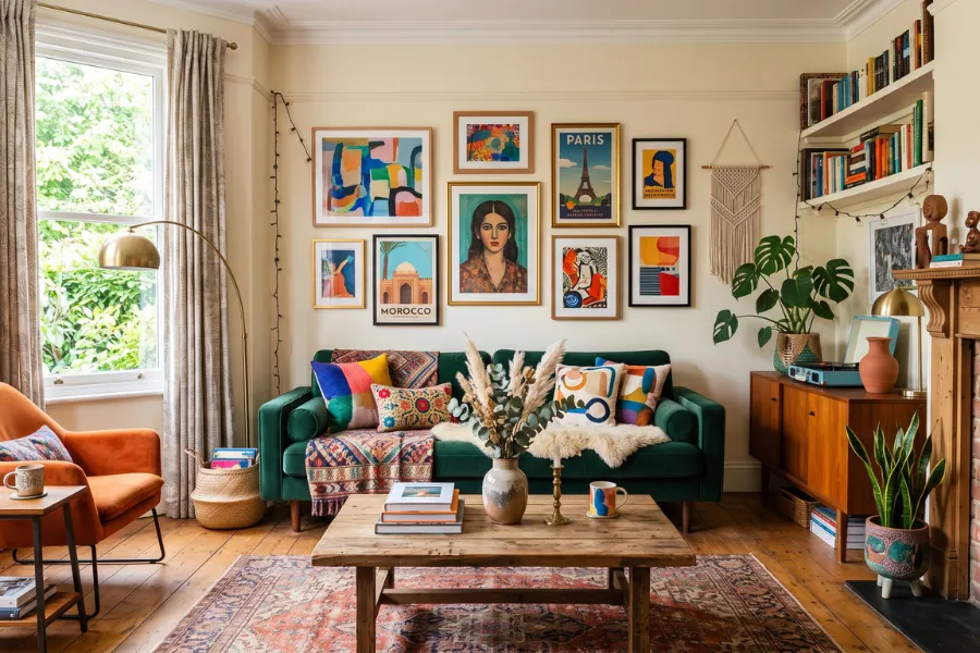 Eclectic home decor