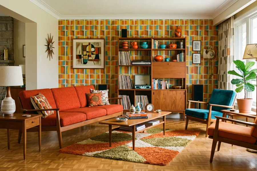 Mid-century modern decor