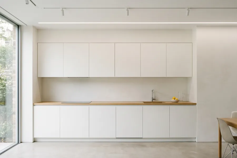 Push latch cabinets