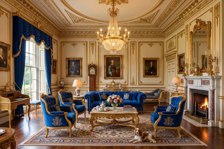 Regency style living
