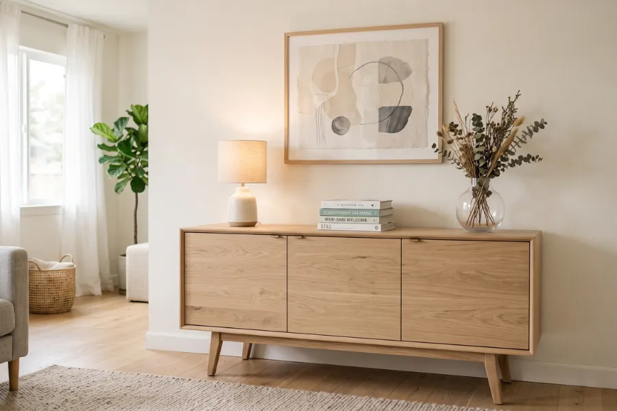 Scandinavian credenza cabinets