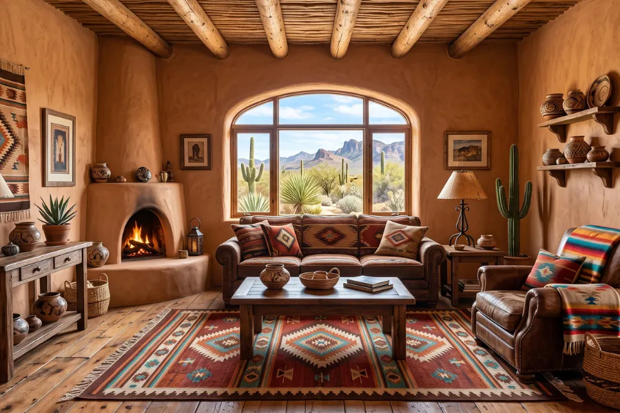 Southwestern style room