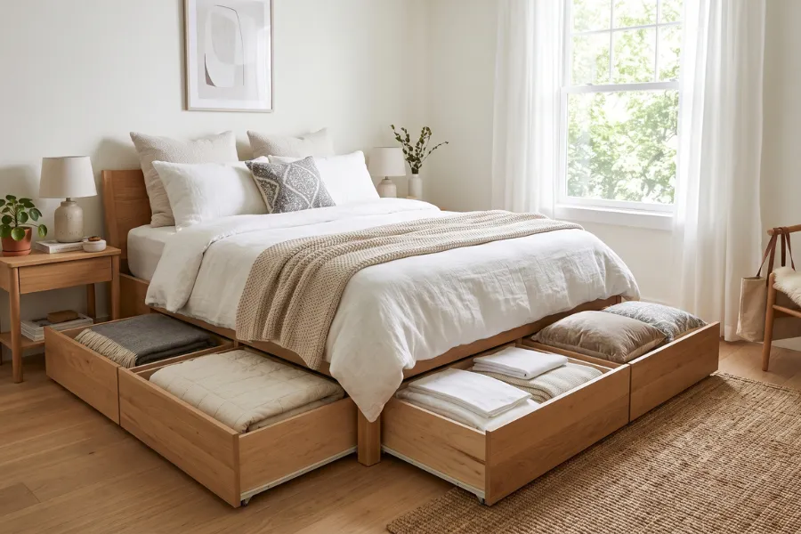hidden storage drawers