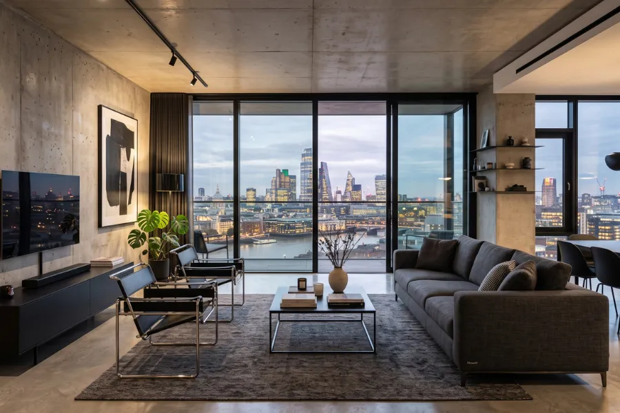 Urban modern apartment