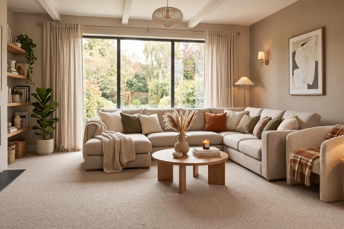 Living room carpet ideas
