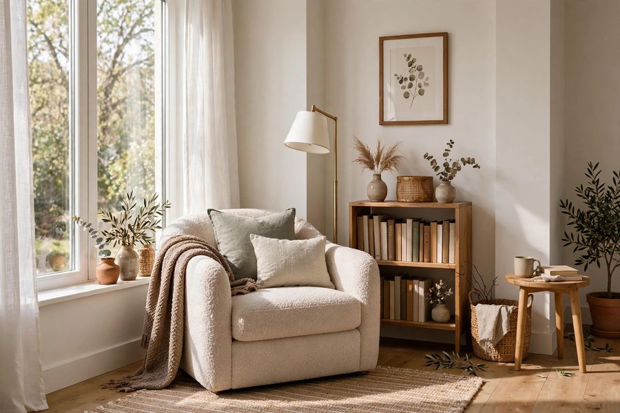 Corner Reading Nook