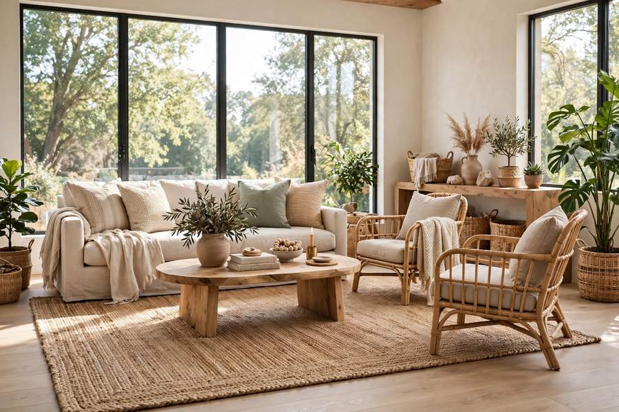 Natural Jute Area Rug