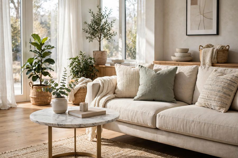 Marble Side Table