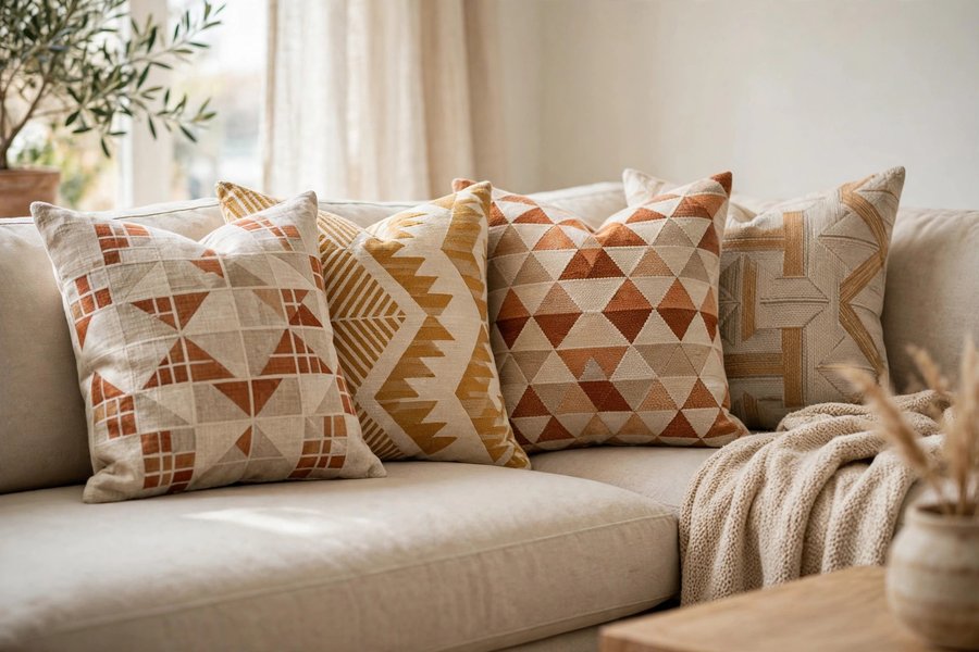 Geometric Throw Pillows