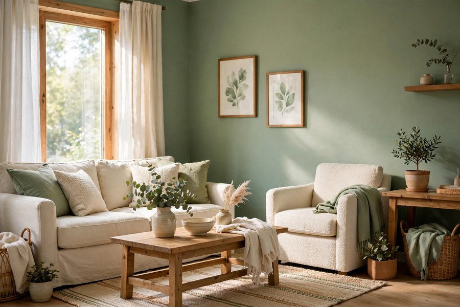 Sage Green Walls